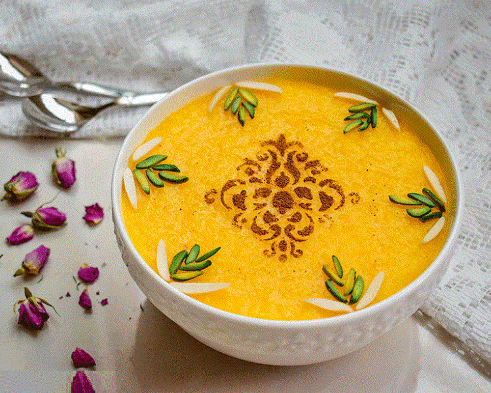 طرز تهیه شله زرد با زعفران