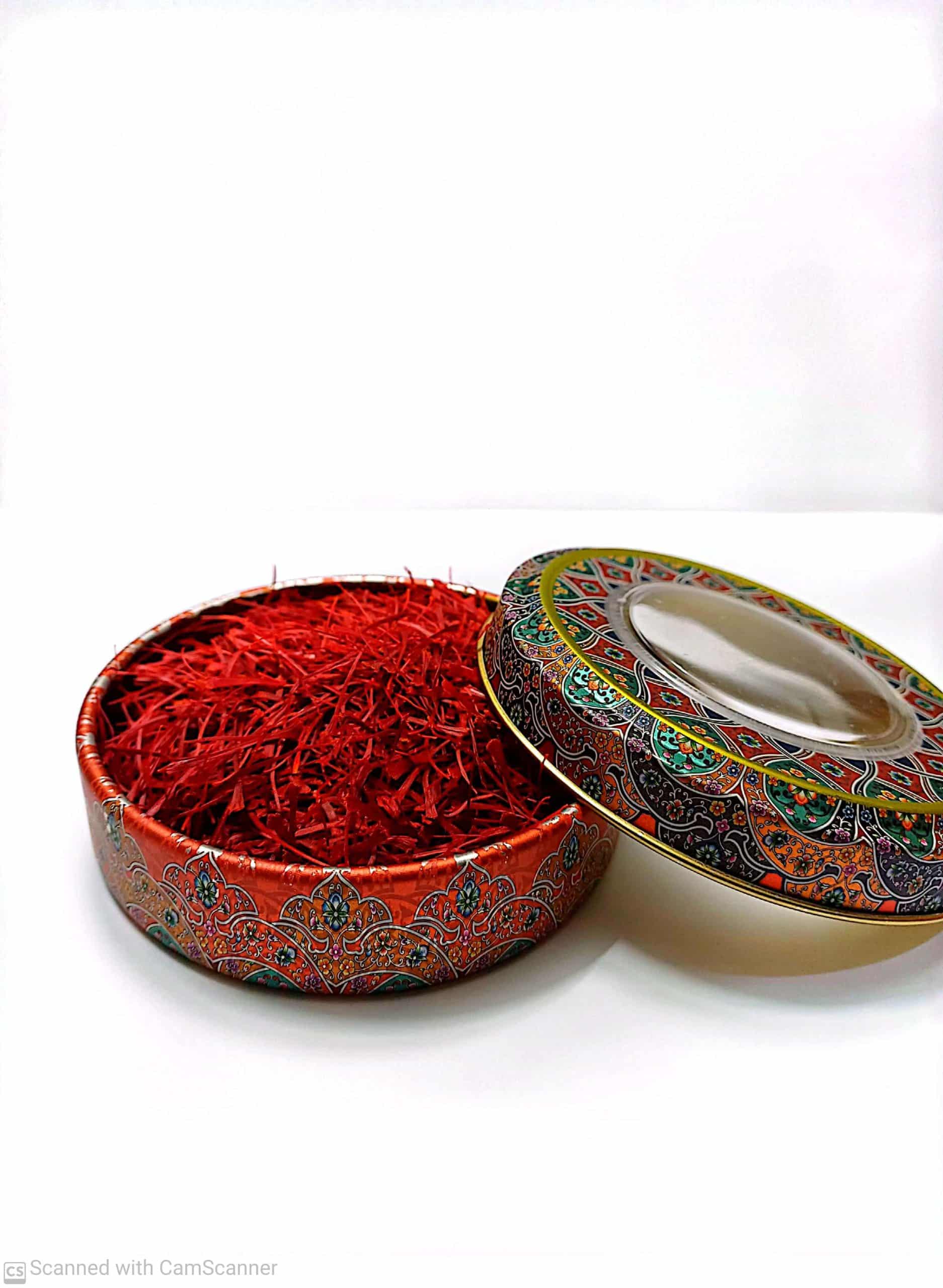 Camscanner_1762798480354 زعفران سوپر نگین - ۱ گرم - خاتم - تصویر 1