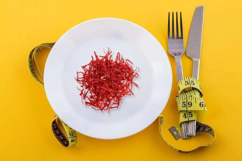 زعفران برای لاغری