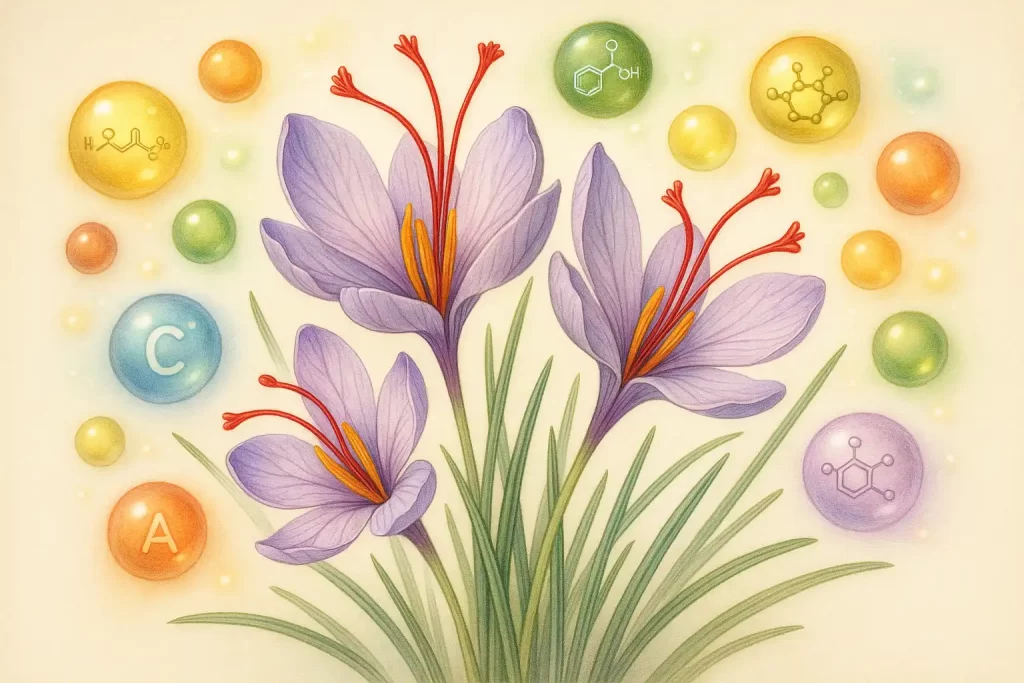 ارزش غذایی زعفران