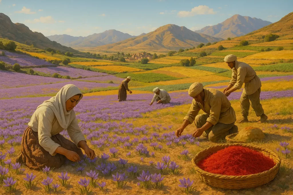 قیمت زعفران استانها