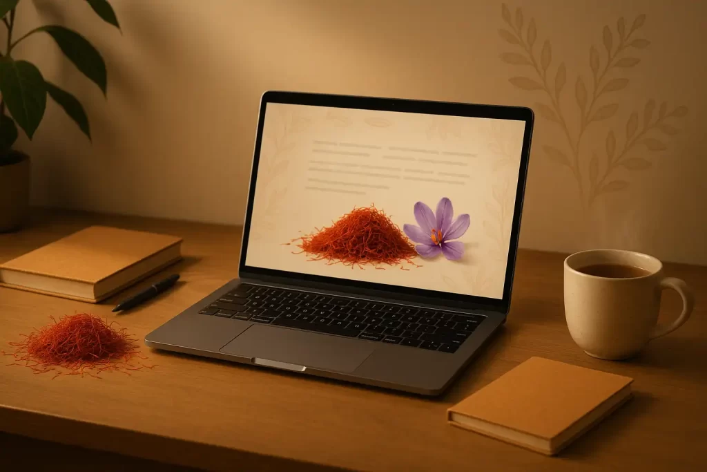 تبلیغات زعفران