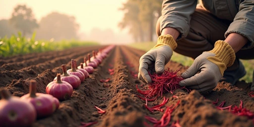 مزرعه زعفران