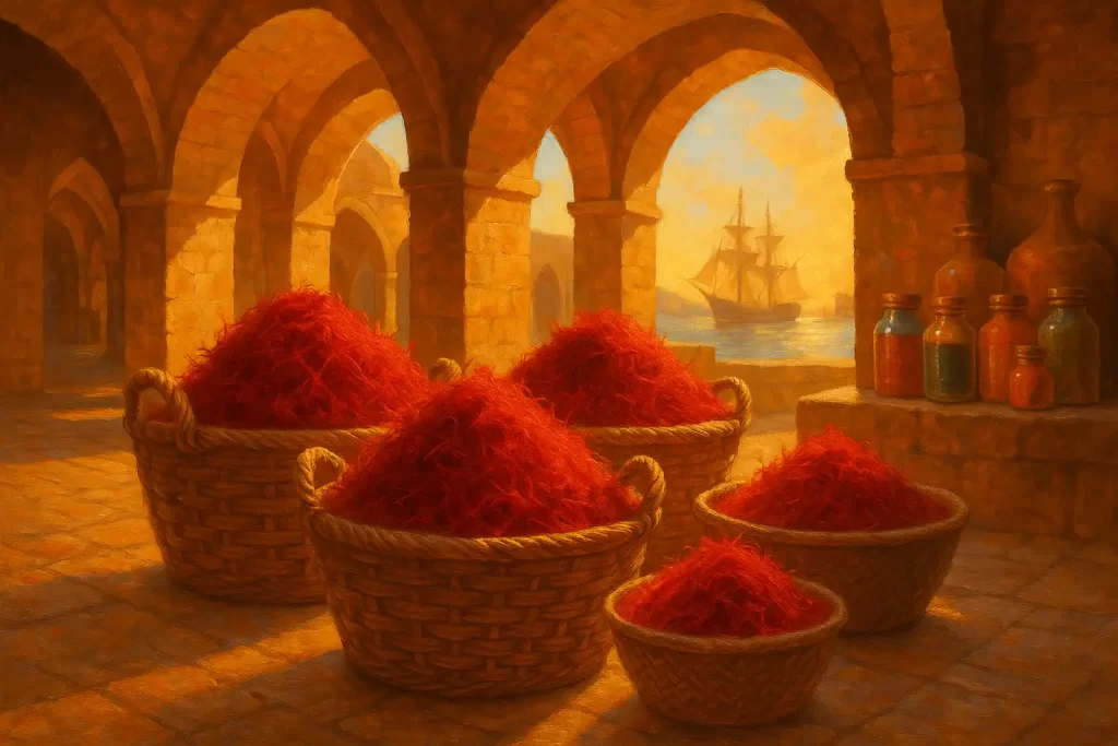 زعفران ایران و اسپانیا