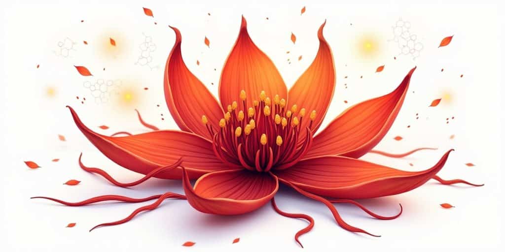 خاصیت آرام‌بخش گلبرگ زعفران برای اعصاب