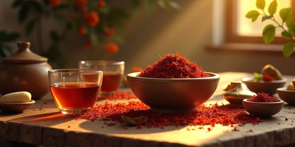 خاصیت آرام‌بخش گلبرگ زعفران برای اعصاب