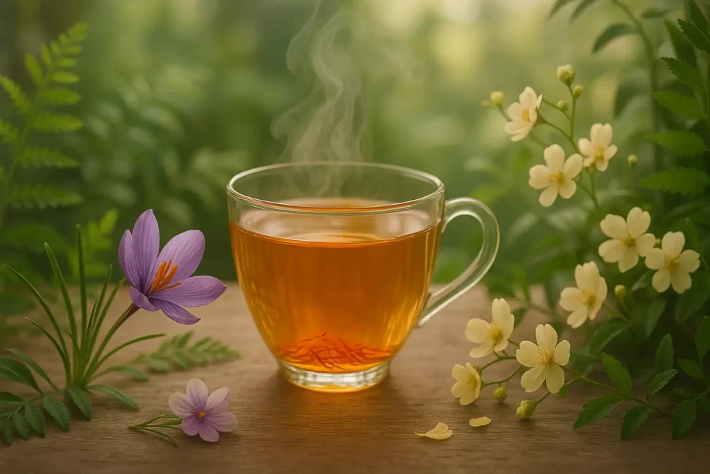 زعفران و درمان خشکی مو طبیعی