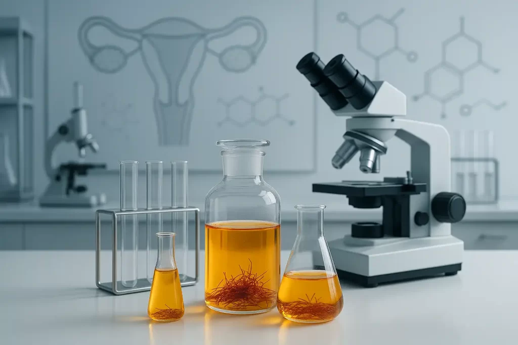 تاثیر زعفران بر تخمک گذاری