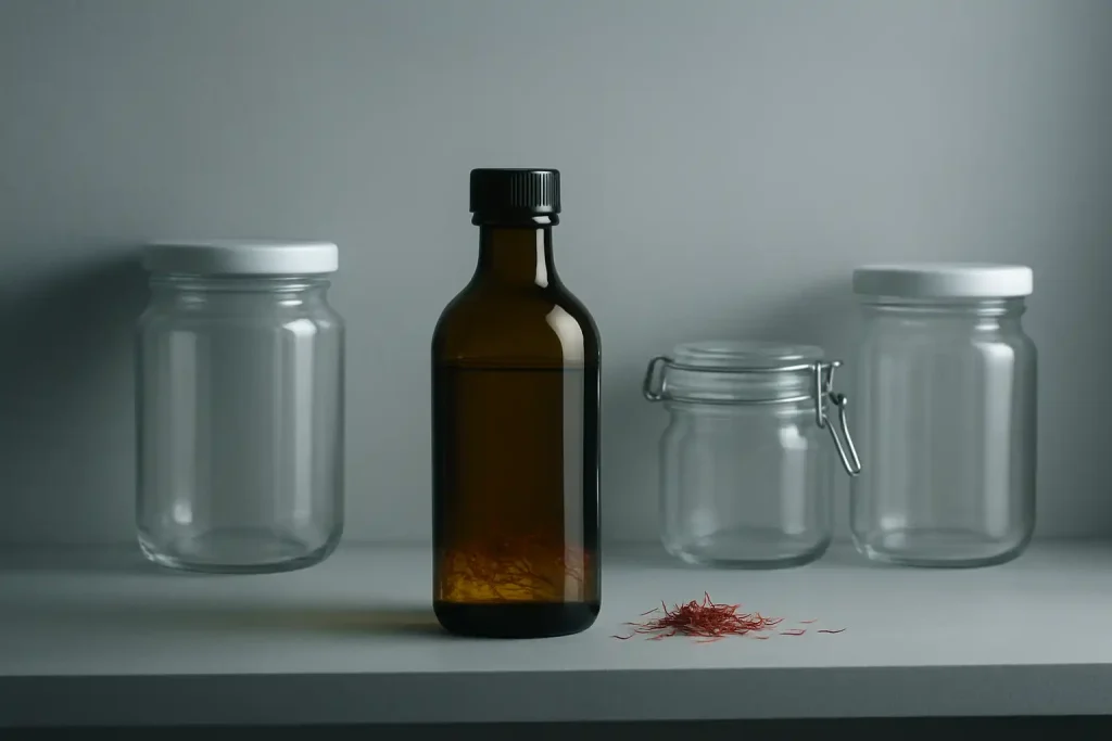 طرز تهیه روغن زعفران