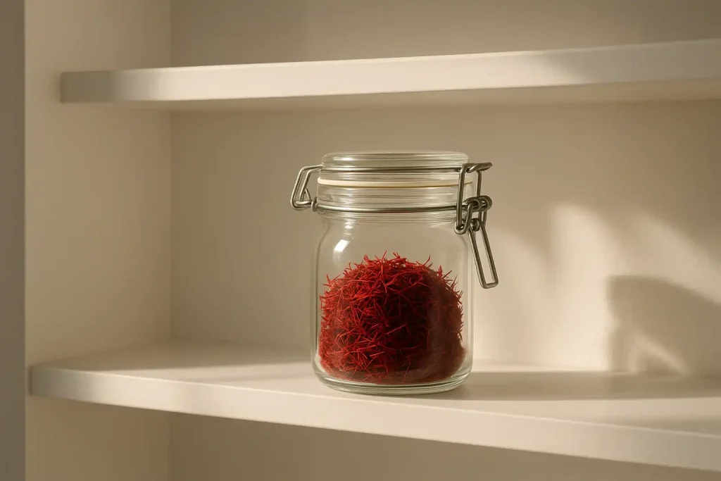 زعفران در دسر