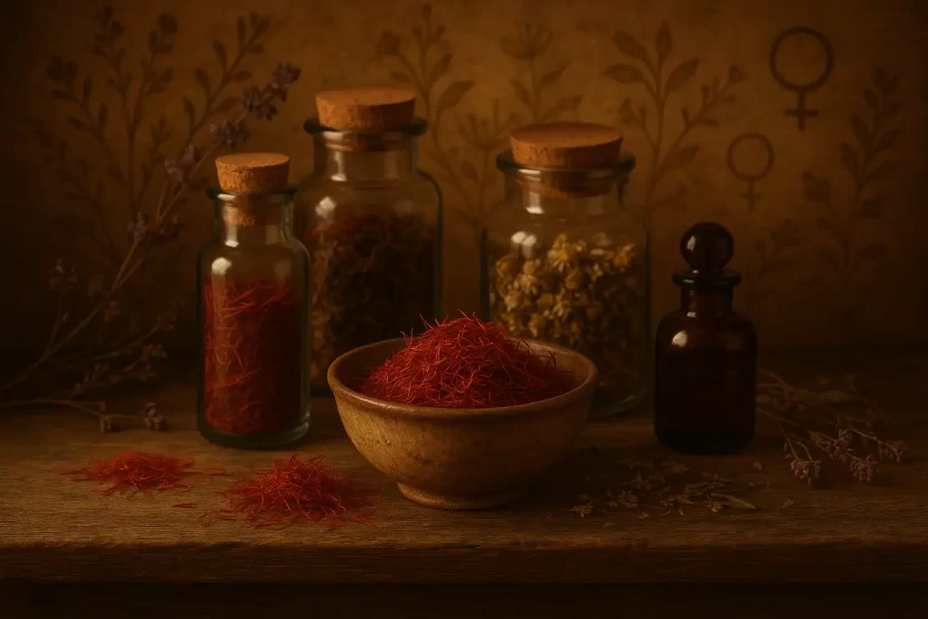 تاثیر زعفران بر تخمک گذاری