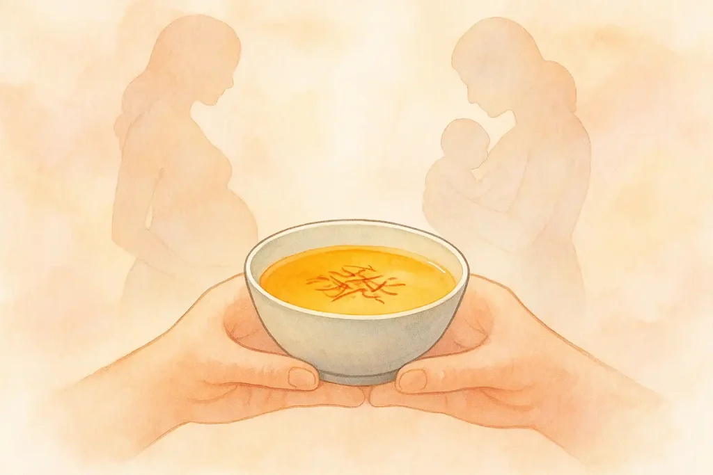 عوارض زعفران دم کرده