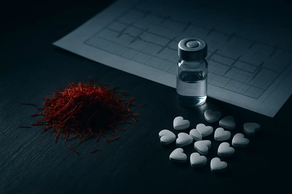 مضرات زعفران برای قلب