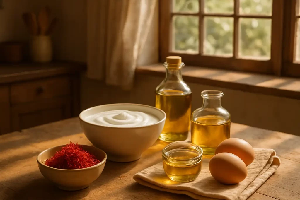 زعفران و درمان خشکی مو طبیعی