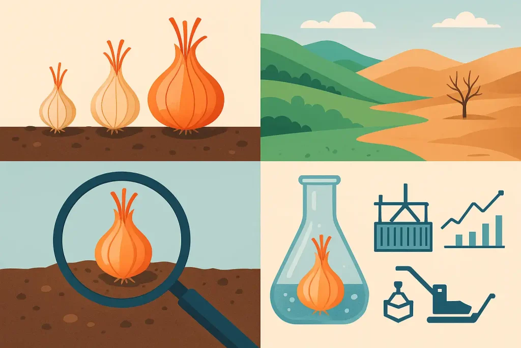 قیمت پیاز زعفران