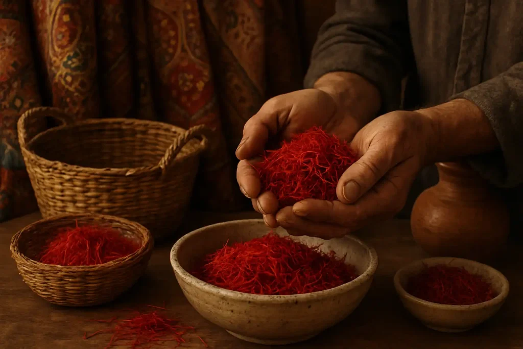 تبلیغات زعفران