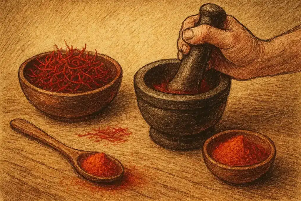 پودر زعفران چیست