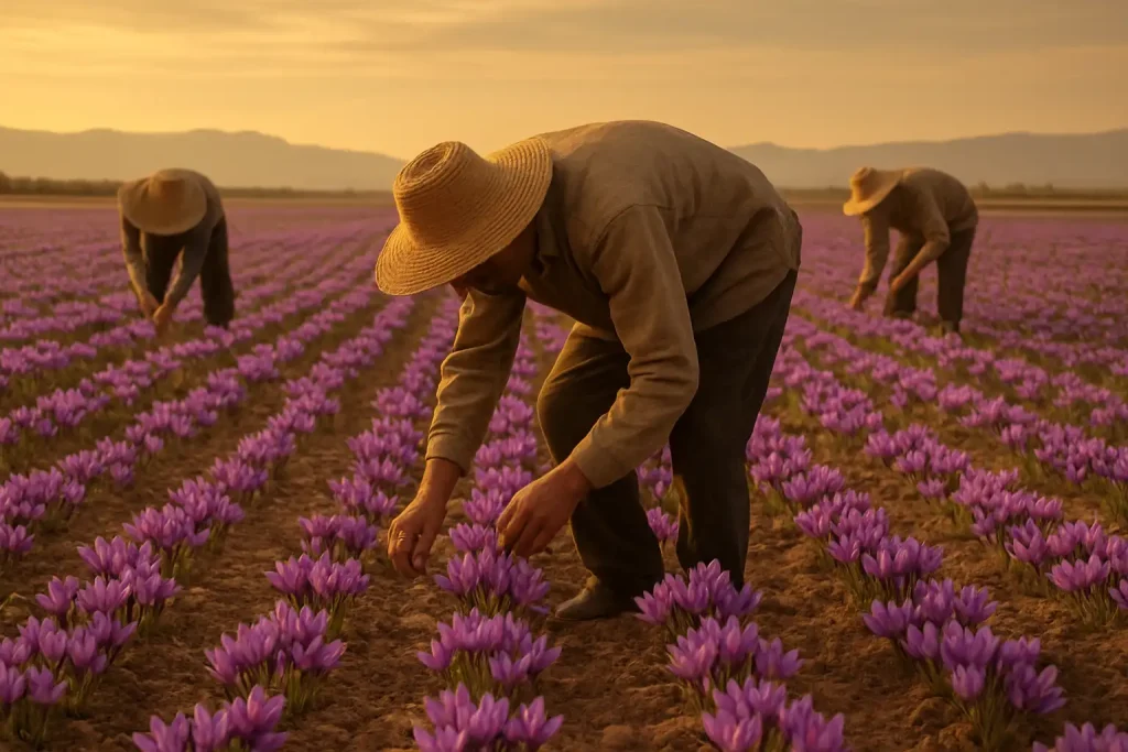 زعفران ایران و اسپانیا