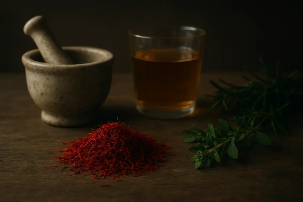 مضرات گلبرگ زعفران